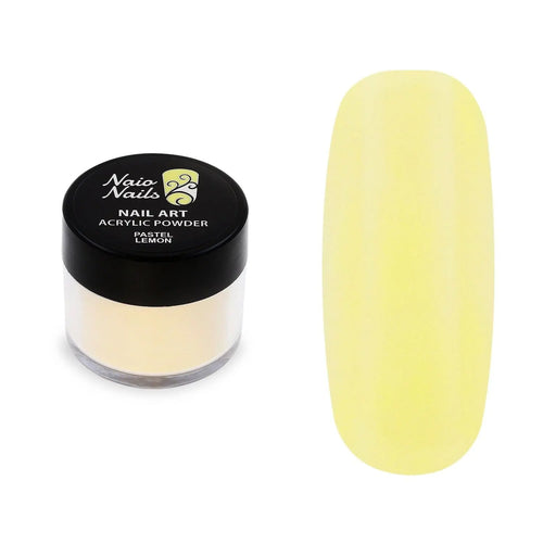 Pastelinė citrinos akrilo milteliai - 12g