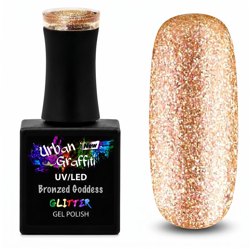 Bronzinė Deivė - UGGP-A0336 Urban Graffiti Gelinis Nagų Lakštas 15ml