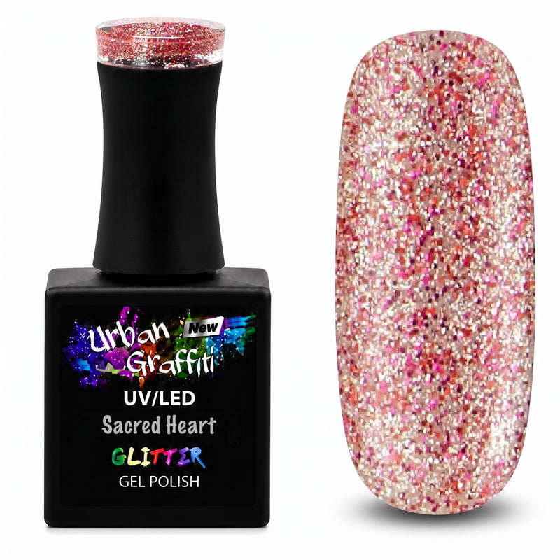 Sacred Heart - UGGP-A0758 Urban Graffiti gelinis nagų lakas 15ml
