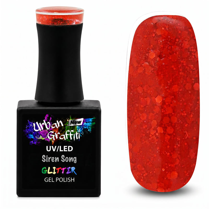 Siren Song - UGGP-A0815 Miesto Grafiti Gelinis Nagų Lakštas 15ml
