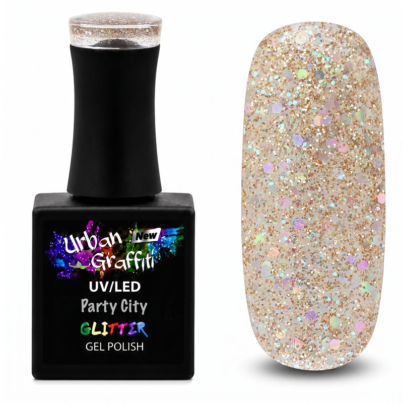 Party City - UGGP-A0865 Urban Graffiti gelinis nagų lakas 15ml