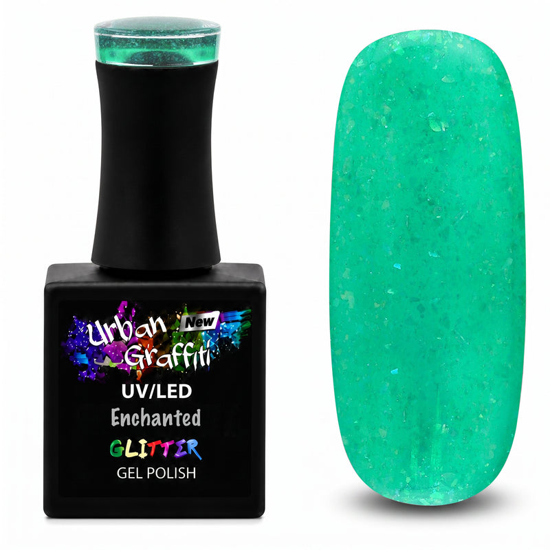 Enchanted - UGGP-A0886 Miesto grafiti gelinis nagų lakas 15ml