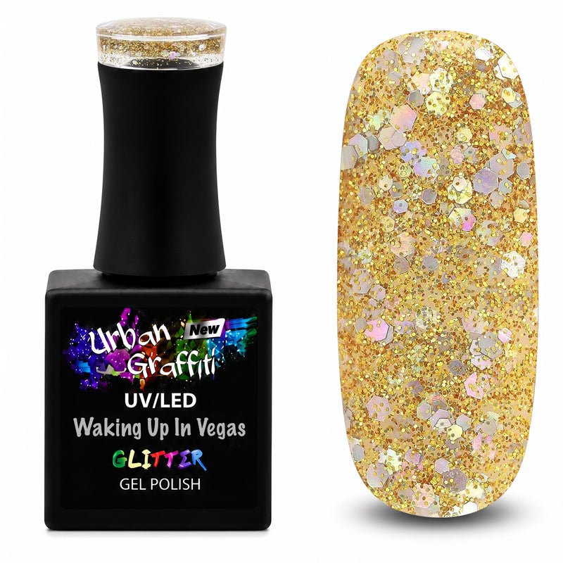 Pabudimas Vegase - UGGP-A0892 Urban Graffiti gelinis nagų lakas 15ml