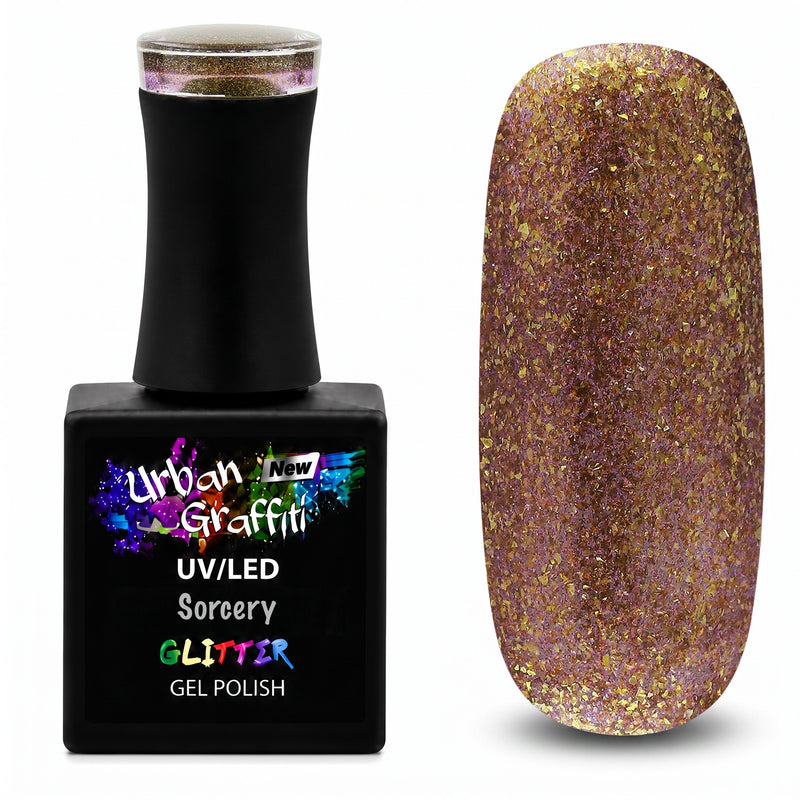 Sorcery - UGGP-A1054 Miesto grafiti gelinis nagų lakas 15ml