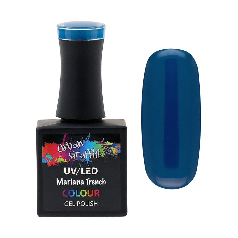 Mariana Trench - UGGP-A0590 Miesto Grafiti Gelinis Nagų Lakštas 15ml
