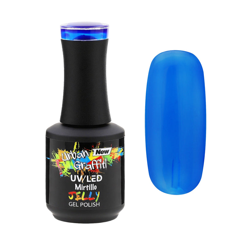 Mirtillo - UGGP-JE007 Urban Graffiti gelinis nagų lakas 15ml