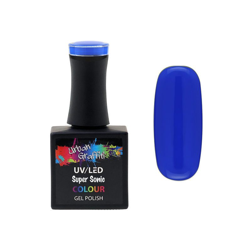 Super Sonic - UGGP-A0614 Miesto Grafiti Gelinis Nagų Lakštas 15ml