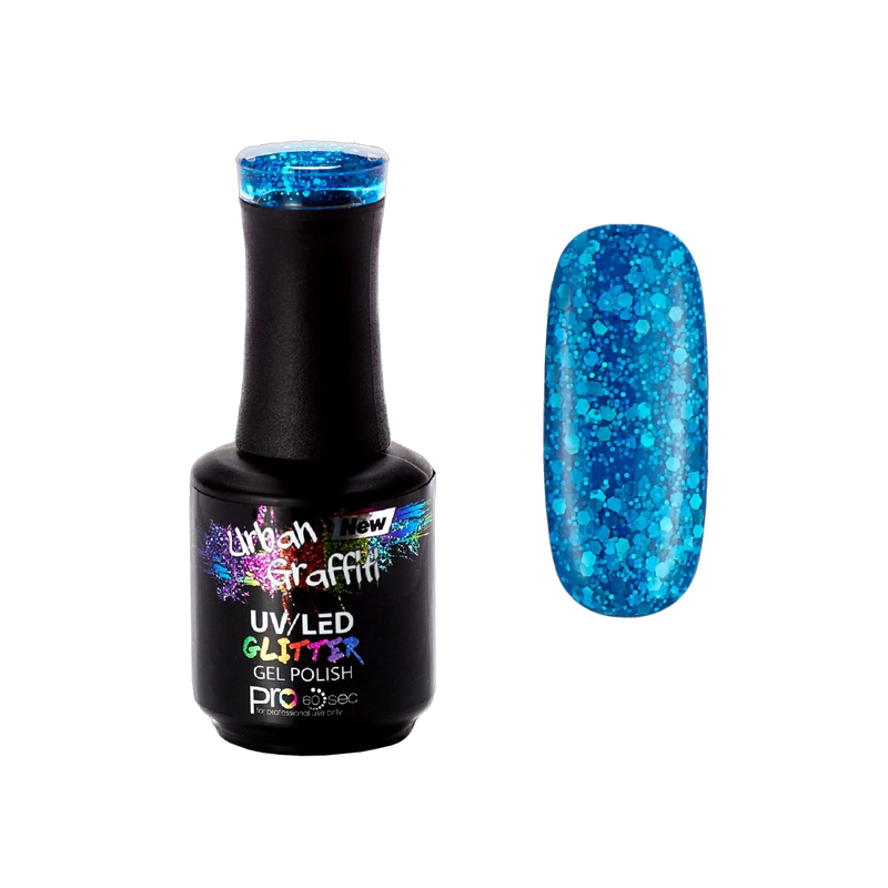 Blue Me Away - UGGP-A0827 Urban Graffiti gelinis nagų lakas 15ml