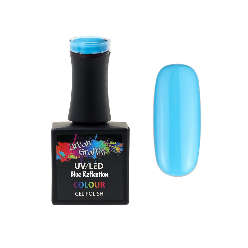 Blue Reflection - UGGP-A0160 Miesto Grafiti Gelinis Nagų Lakštas 15ml