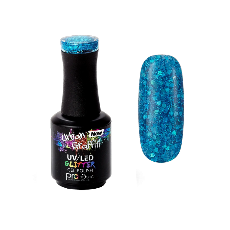 Judėjimas vandenyne - UGGP-XS004 Urban Graffiti gelinis nagų lakas 15 ml