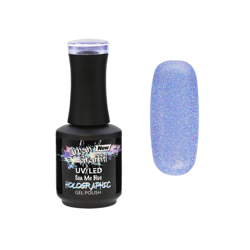 Sea Me Blue - UGGP-HG003 Urban Graffiti gelinis nagų lakas 15ml