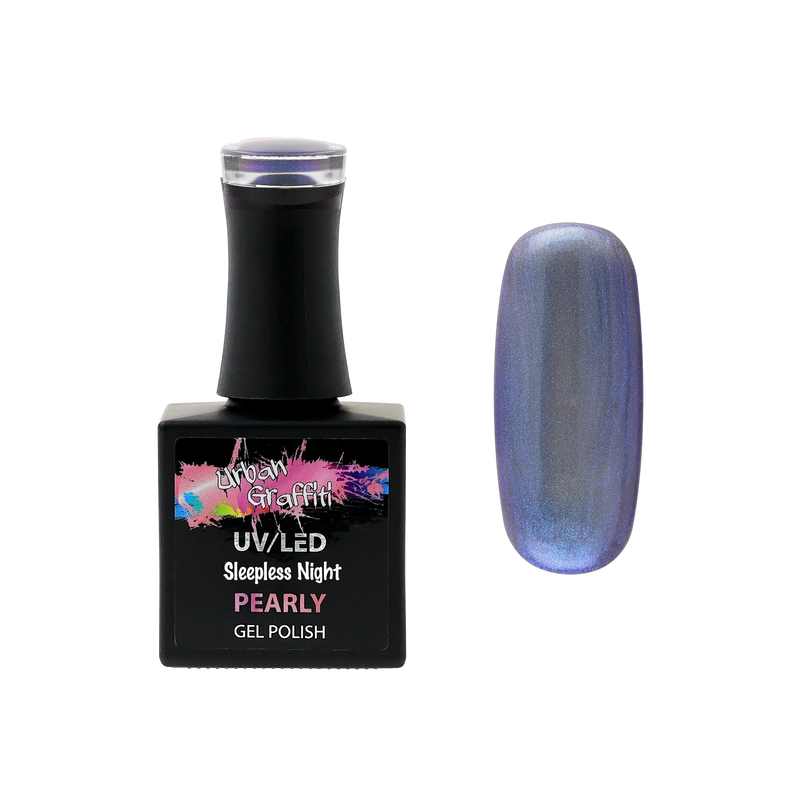Belaikė Naktis - UGGP-A0929 Urban Graffiti Gelinis Nagų Lakštas 15ml