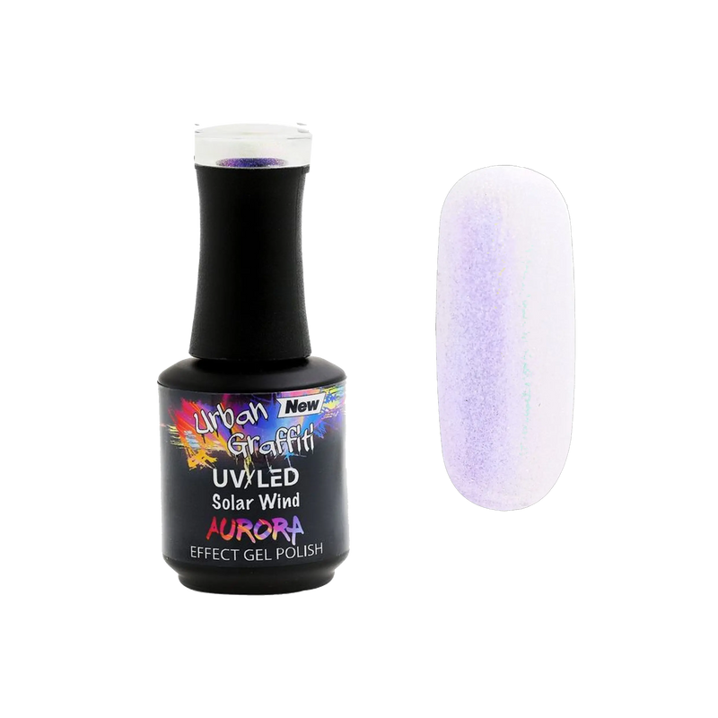 Solar Wind - UGGP-AU011 Miesto grafiti gelinis nagų lakas 15ml